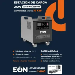 ESTACIÓN DE ENERGÍA (2560Wh / 2000W) EÓN (FAD)