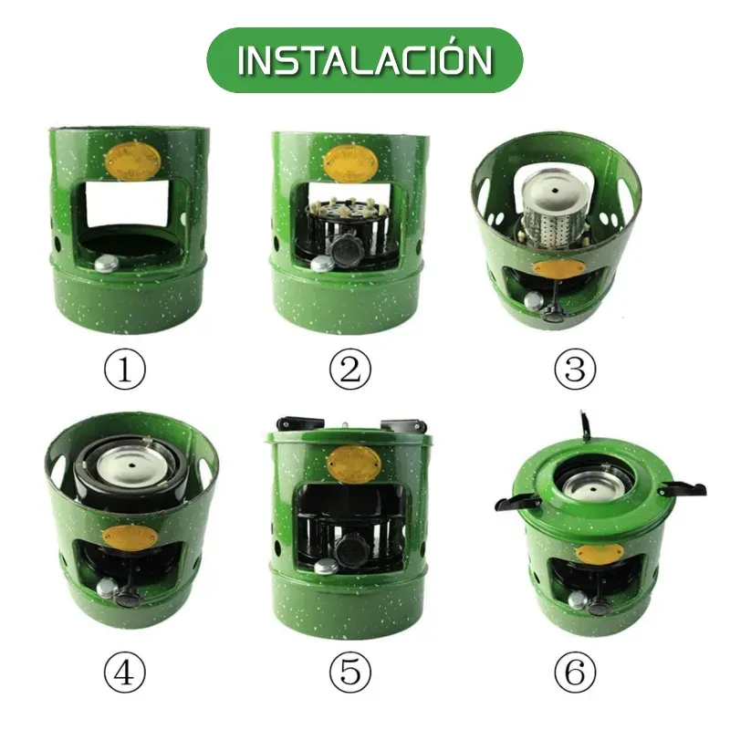 FOGÓN PORTÁTIL DE DIÉSEL (LHZ)