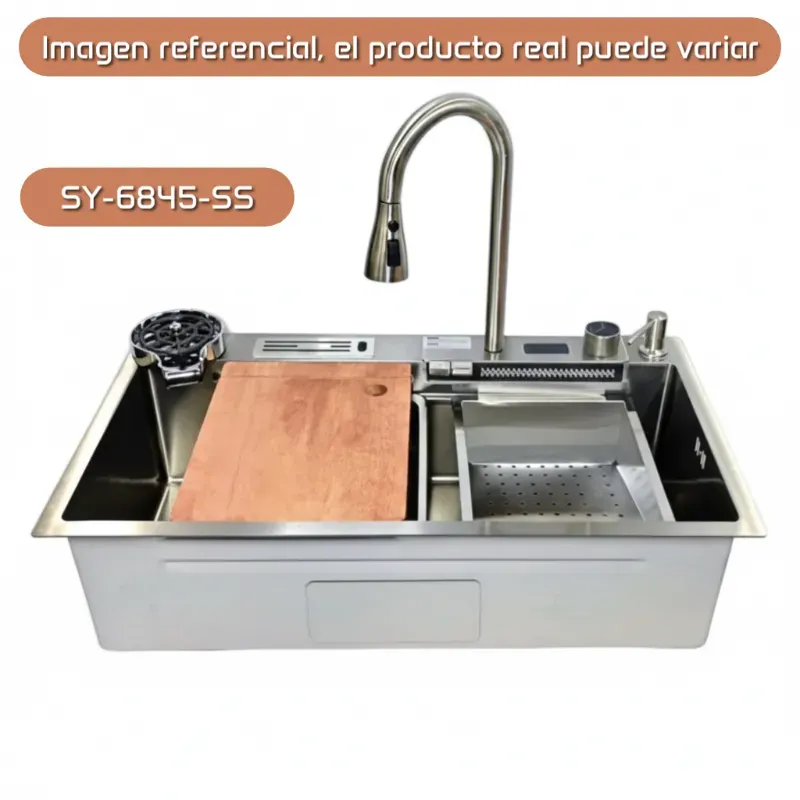 FREGADERO INTELIGENTE Q7 (SY-6845-SS) (VPT)