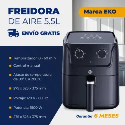 FREIDORA DE AIRE 5.5L EKO (DH8228) (FAD)