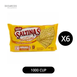 GALLETAS SALTINAS MANTEQUILLA - 9 UNIDADES | 1000 CUP (VPT)