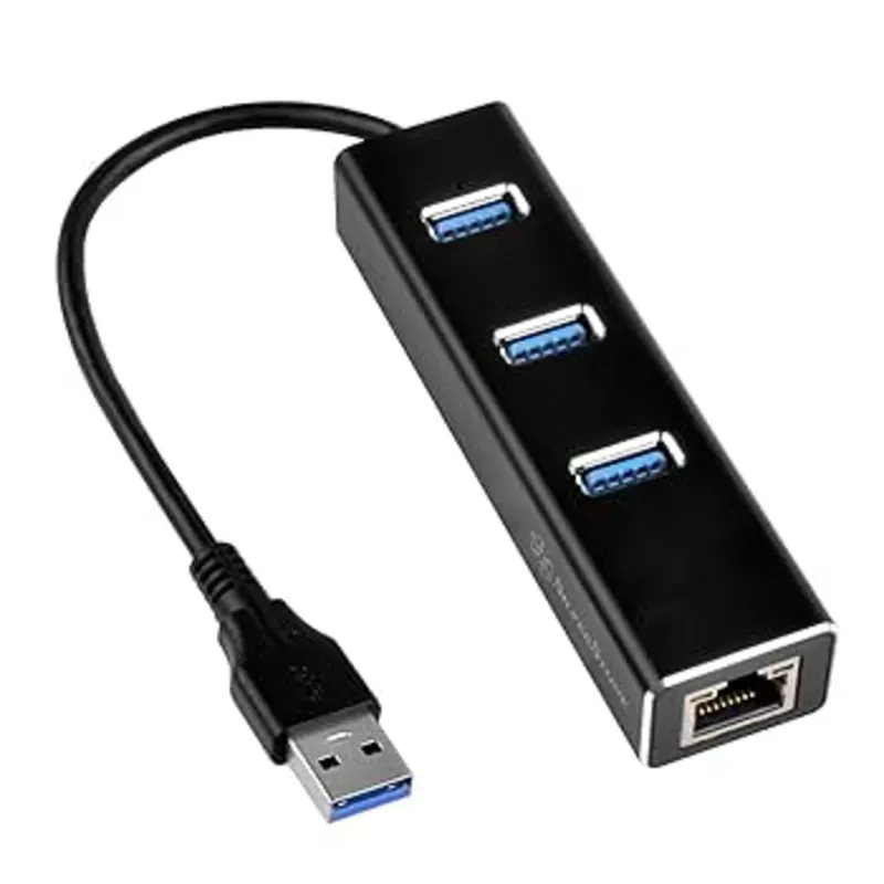 HUB DE RED LAN + 3 USB 3.0