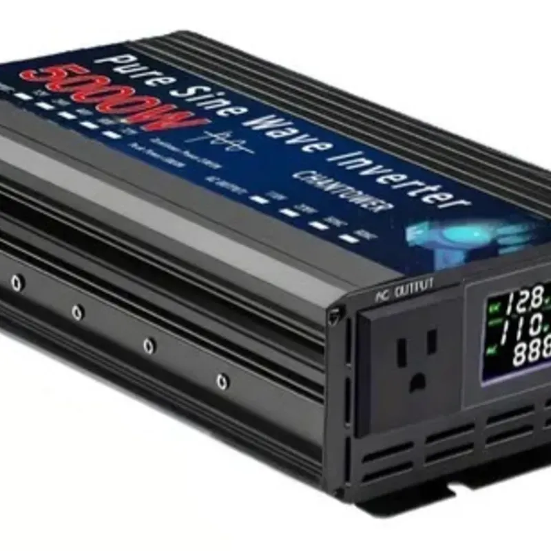 INVERSOR DE ONDA PURA CON CARGADOR DE 12V