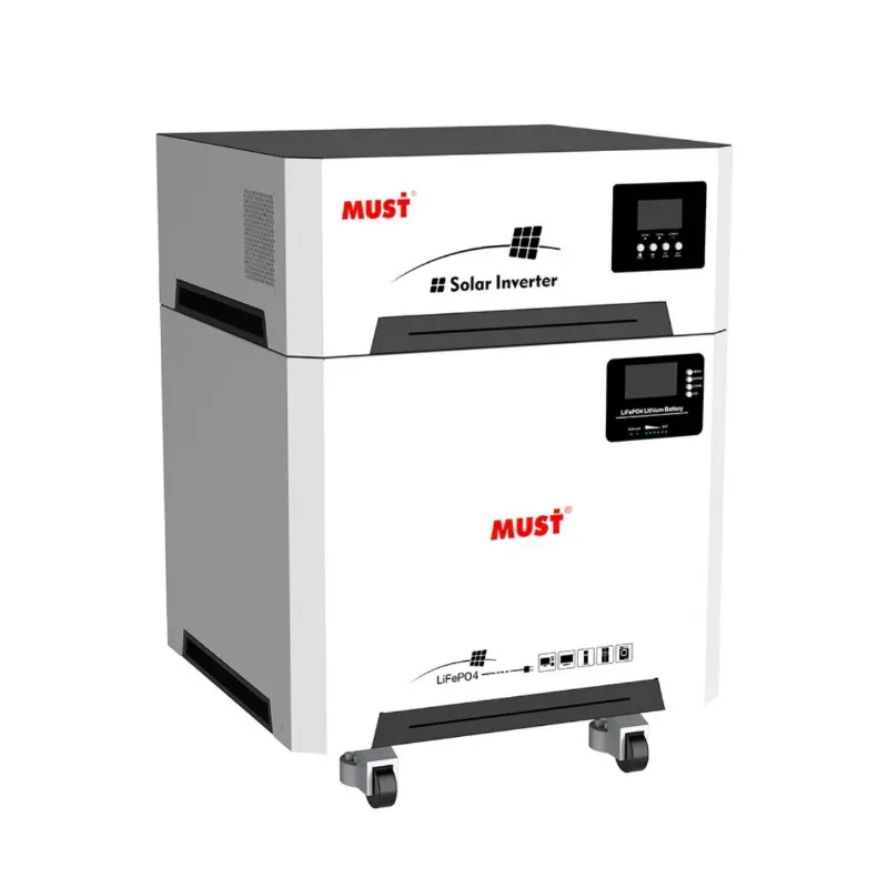 INVERSOR MUST 6KW / BATERÍA 15.3KWh / 110 - 220V (TODO EN UNO) (ACT)