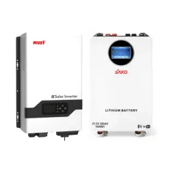 INVERSOR MUST 6KW + BATERÍA SAKO 16KWh