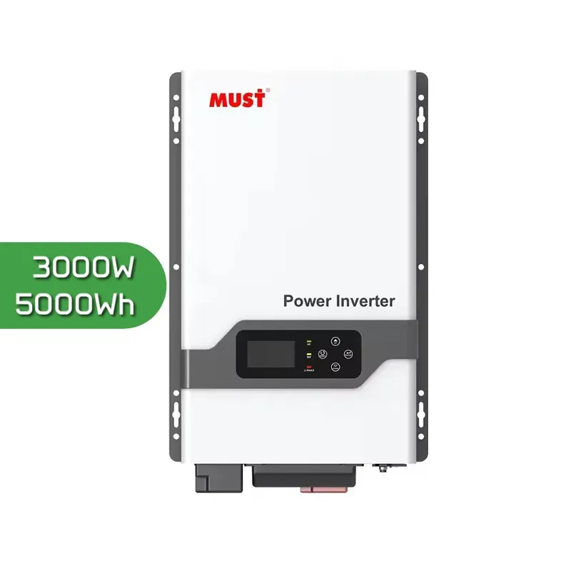 INVERSOR SOLAR MUST 3000W + BATERÍA 5000W (LHZ)