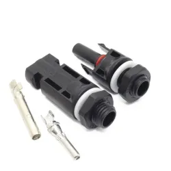 JUEGO DE CONECTORES MC4 MACHO Y HEMBRA PARA PANELES SOLARES (VPT)