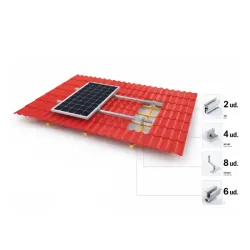 KIT DE INSTALACIÓN HASTA 4 PANELES SOLARES (VPT)