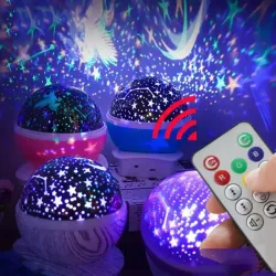 LÁMPARA DE ESTRELLAS + MANDO + MÚSICA (YUR)