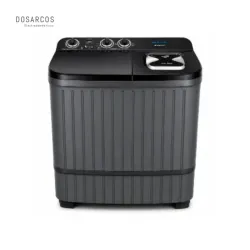 LAVADORA 9 KG SEMIAUTOMÁTICA CON BOMBA MILEXUS NEGRA (VPT)