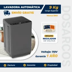 LAVADORA 9 KG AUTOMÁTICA EKO AGUA FRÍA Y CALIENTE (FAD)