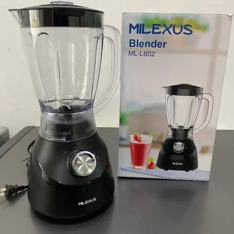 LICUADORA MILEXUS 1.5 LITROS CON JARRA DE VIDRIO