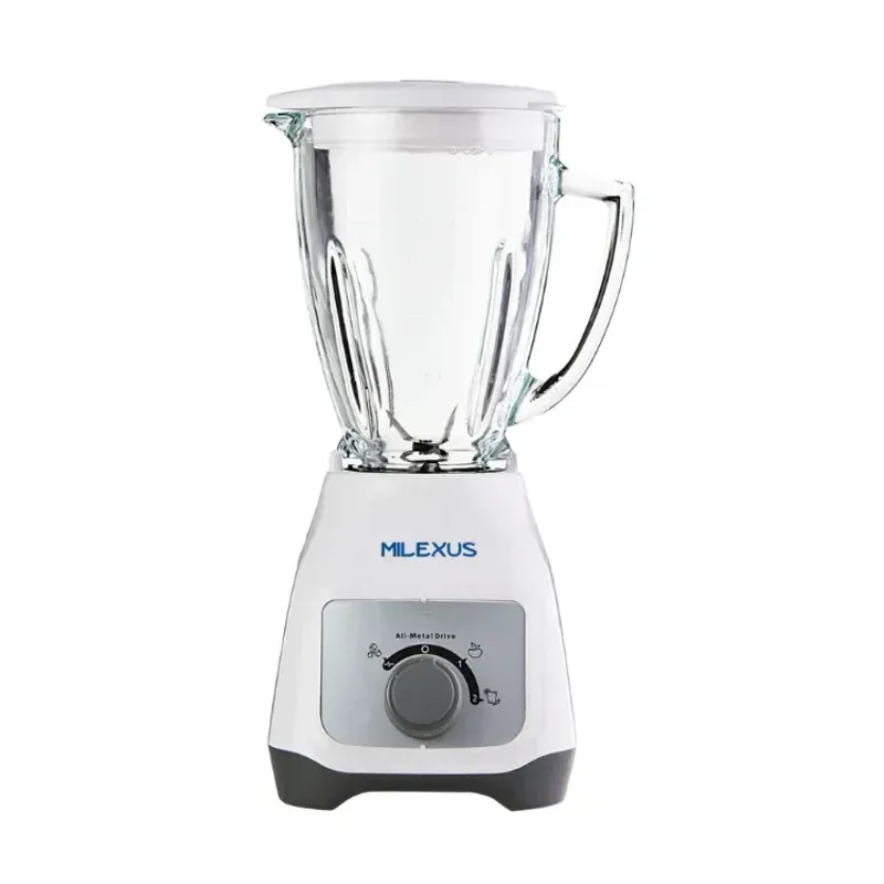 LICUADORA MILEXUS 1.5 LITROS CON VASO DE VIDRIO