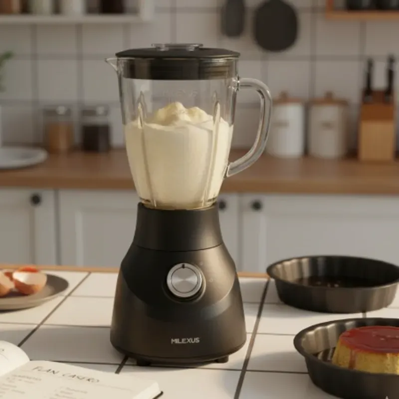 LICUADORA MILEXUS VASO DE CRISTAL 1.5L (ML-L602) (VPT)