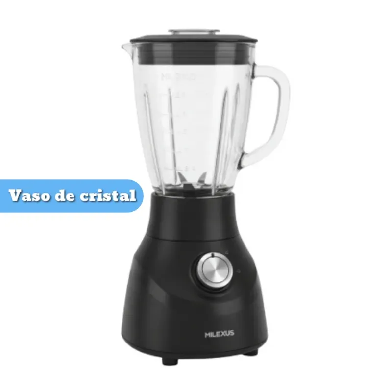 LICUADORA MILEXUS VASO DE CRISTAL 1.5L (ML-L602) (VPT)