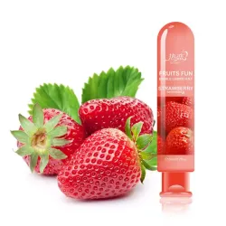 Lubricante de Fresa 80 ml - Base de agua (YUR)