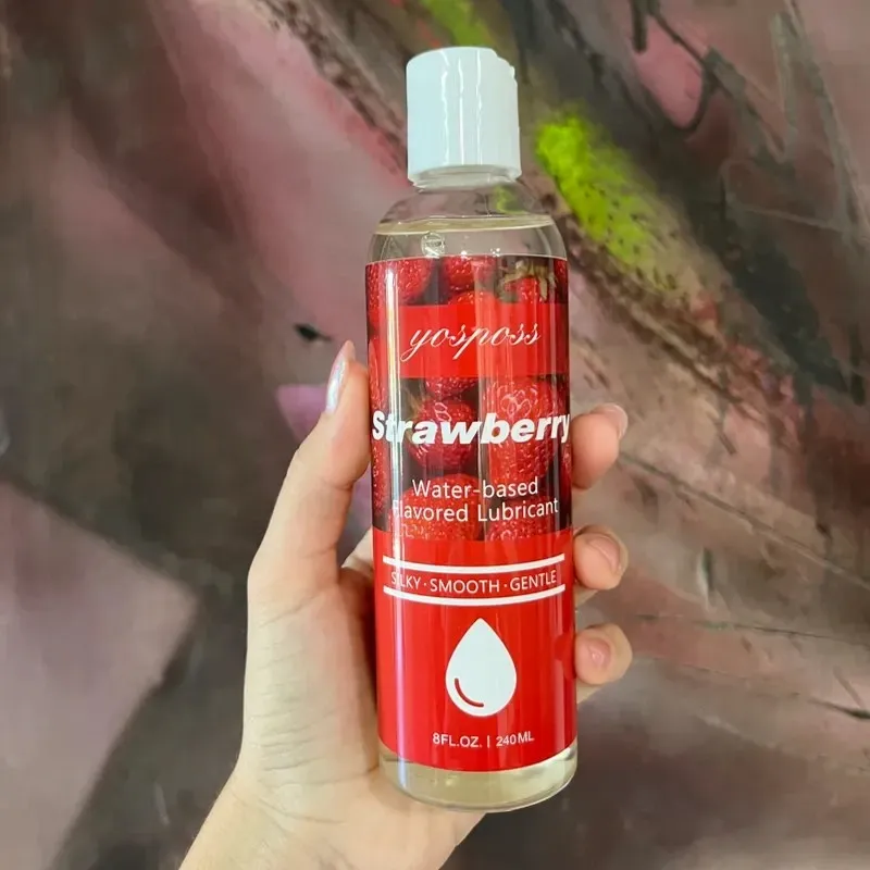 Lubricante de Fresa 240 ml - Base de agua (ATR)