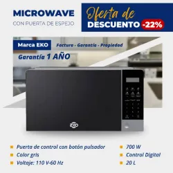 MICROONDAS 20L EKO (FAD)