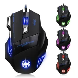 MOUSE GAMER RATÓN ÓPTICO DE CABLE