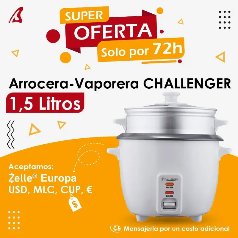 ARROCERA 1.5L CHALLENGER CON VAPORERA