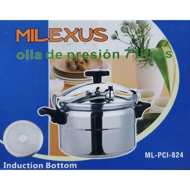 OLLA DE PRESIÓN DE INDUCCIÓN 7L