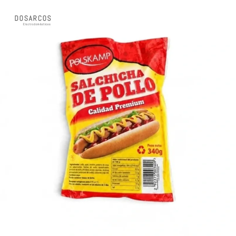 PAQUETE DE SALCHICHAS - 10 UNIDADES | 1280 CUP (VPT)