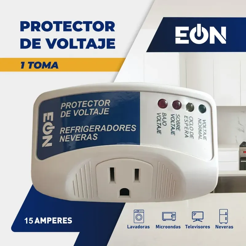 PROTECTOR DE VOLTAJE 110V 15A EÓN (FAD)
