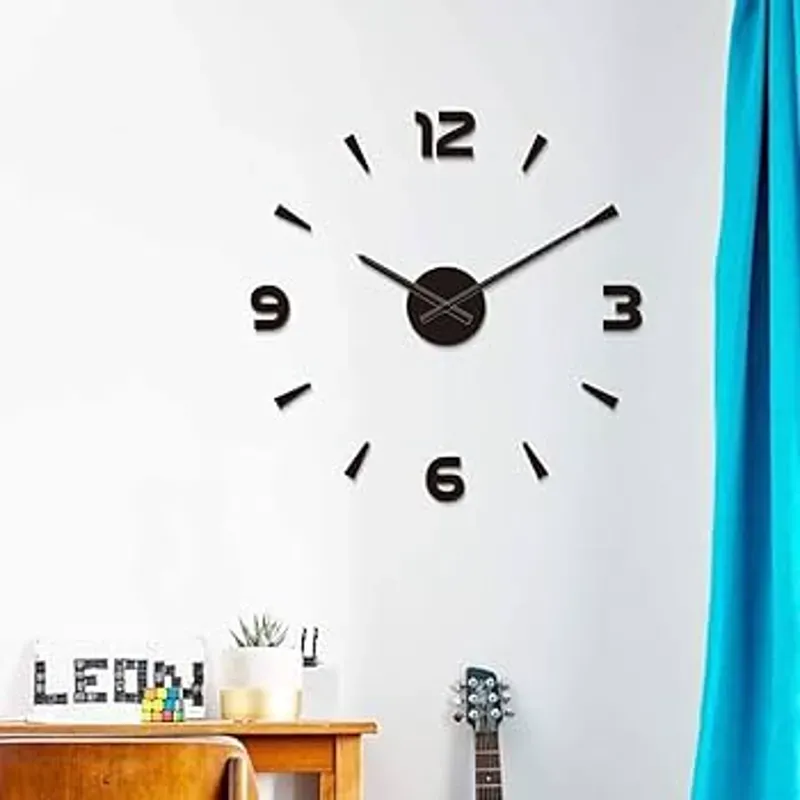 RELOJ DE PARED 3D MIXTO - 150 CM