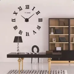 RELOJ DE PARED 3D ROMANO - 130 CM