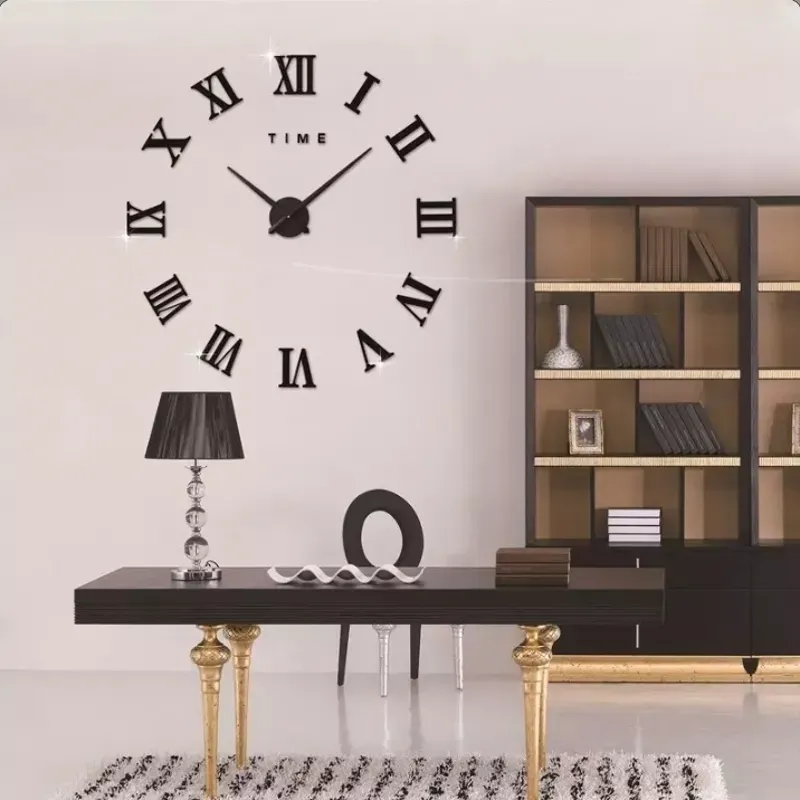 RELOJ DE PARED 3D ROMANO - 130 CM