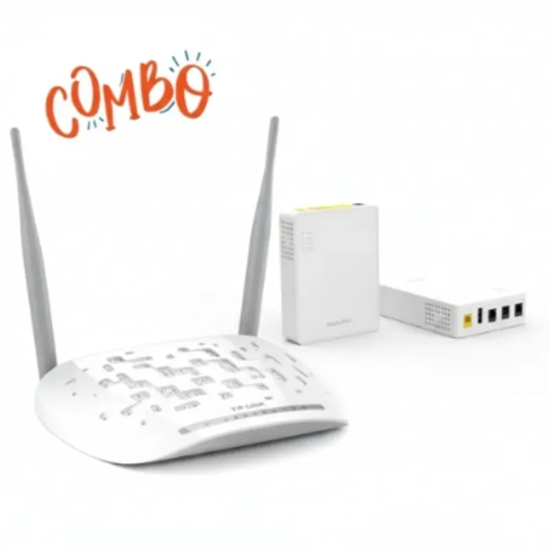 ROUTER TP-LINK + MINI UPS KP3 10,000 MAH