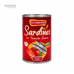 SARDINAS EN SALSA DE TOMATE 425g | 1390 CUP (VPT)