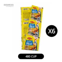 SAZÓN CALDO DE POLLO - 6 UNIDADES | 480 CUP (VPT)