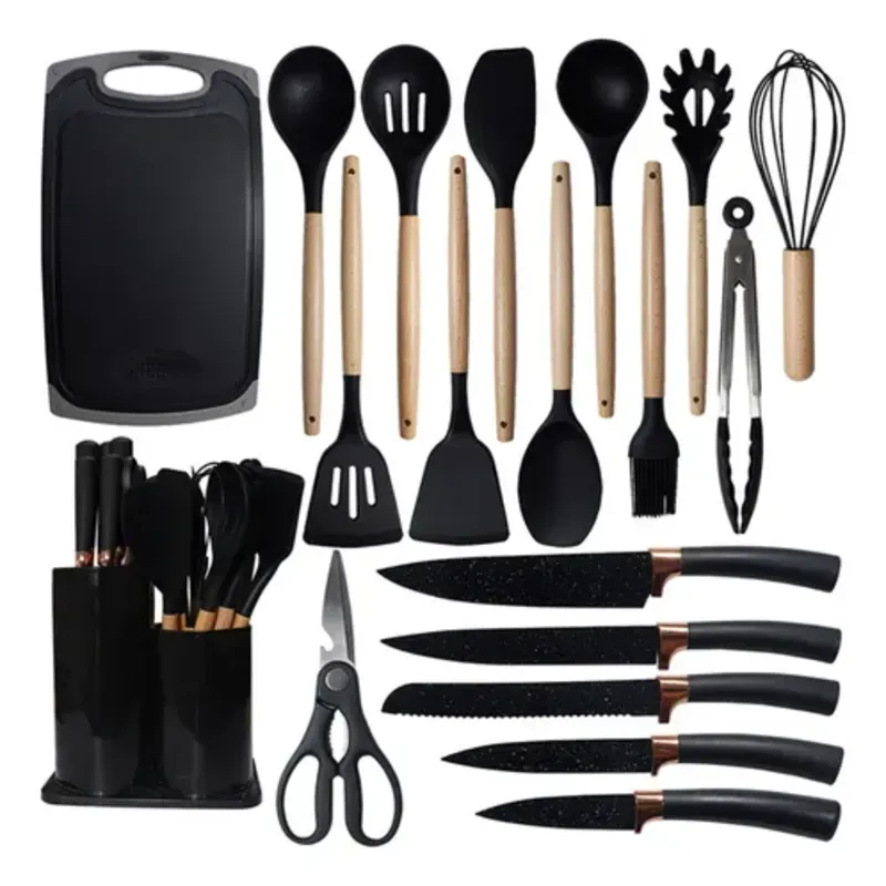 SET DE UTENSILIOS DE COCINA 19 PIEZAS