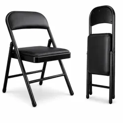 SILLA PLEGABLE CON ASIENTO ACOLCHADO (VPT)