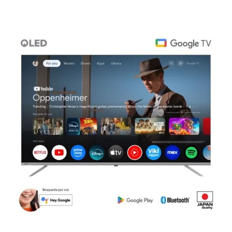 SMART TV JVC 58" 4K QLED (ACT)