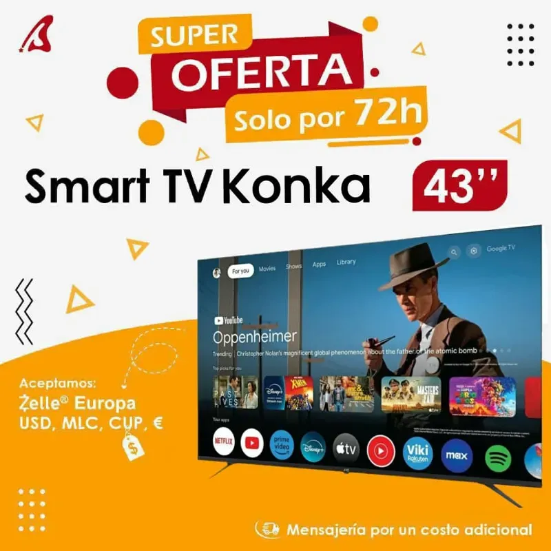 SMART TV KONKA 43"