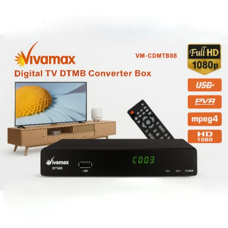 SMART TV MILEXUS 32" + CAJA DECODIFICADORA 