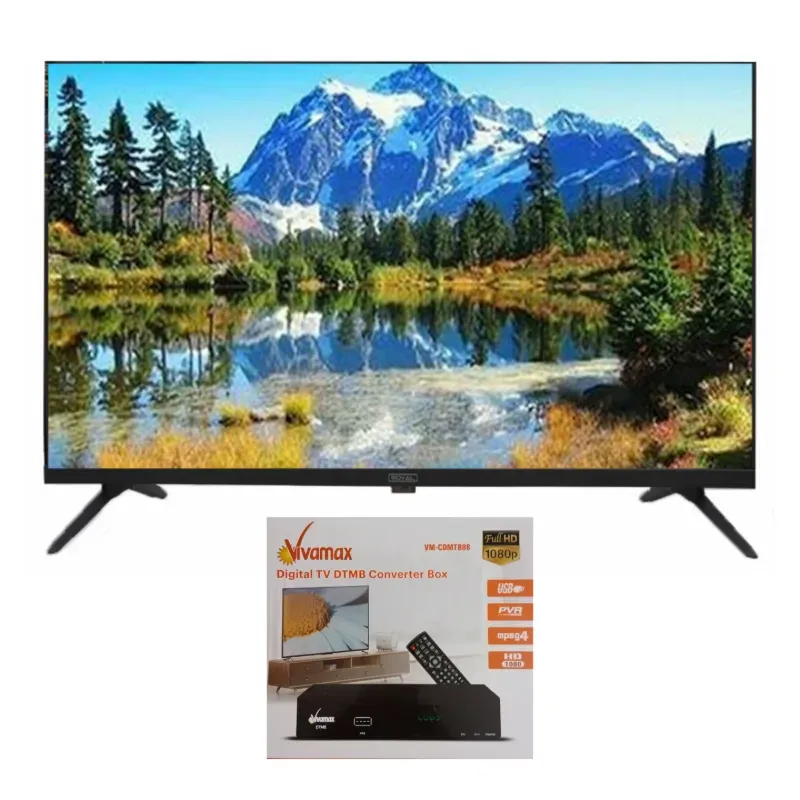 SMART TV ROYAL 32" + CAJA DECODIFICADORA