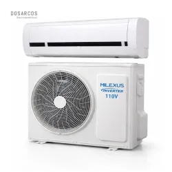 SPLIT INVERTER 110V 1 TONELADA MILEXUS (ACT)