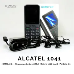 TELÉFONO ALCATEL 1041 | 64MB / 128MB (REC)