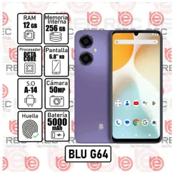 TELÉFONO BLU G64 (REC)