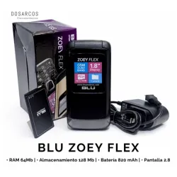 TELÉFONO BLU ZOEY FLEX | 64MB / 128MB (REC)