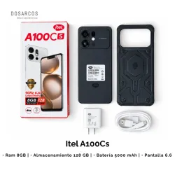 TELÉFONO ITEL A100CS | 8GB / 128GB (REC)