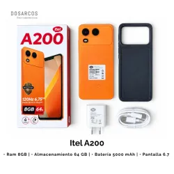 TELÉFONO ITEL A200 | 8GB / 64GB (REC)