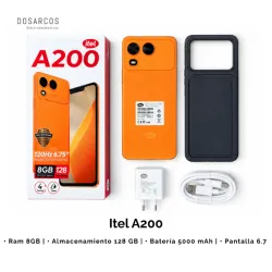 TELÉFONO ITEL A200 | 8GB / 128GB (REC)