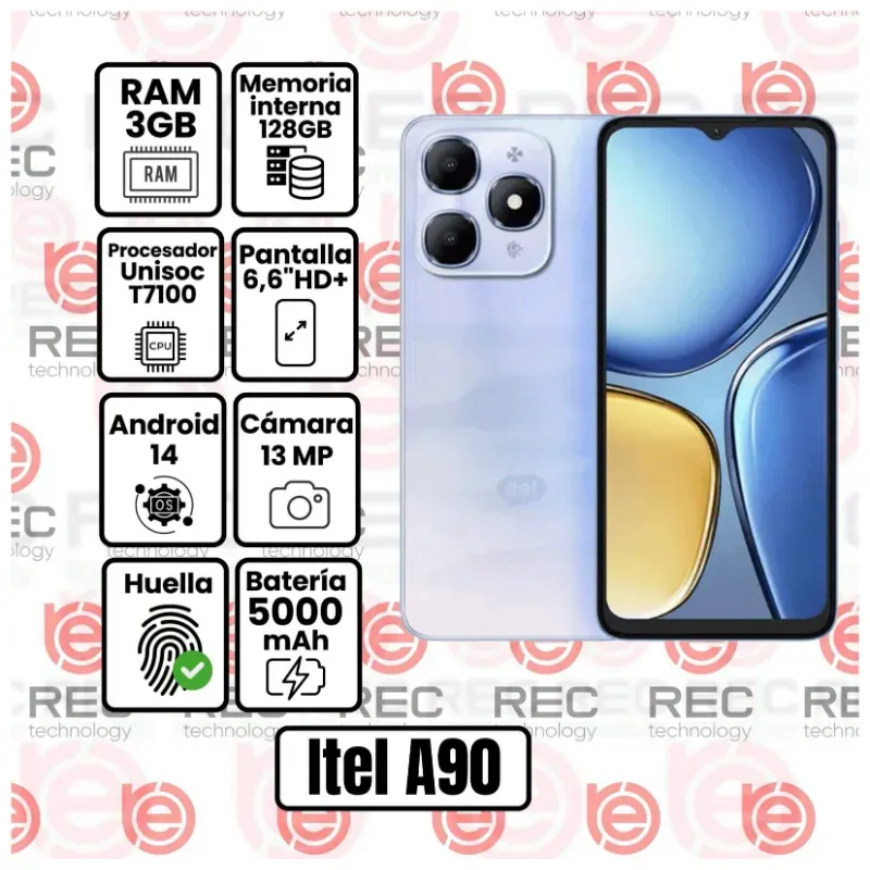 TELÉFONO ITEL A90 (REC)
