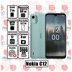 TELÉFONO NOKIA C12 (REC)