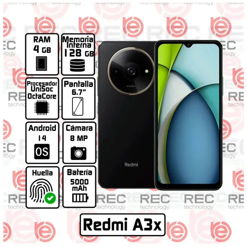 TELÉFONO REDMI A3X (REC)