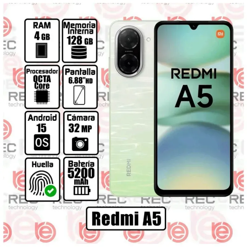 TELÉFONO REDMI A5 (128 GB) (REC)